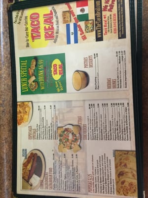 Menu photo 5 Taco Real Carol Stream, IL