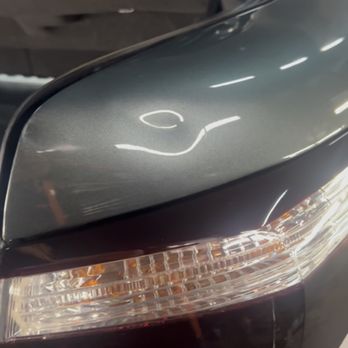 Push N Pull - Lexus rear quarter panel dent BEFORE PHOTO - Mobile Dent Repair Near Me Push N Pull - Lexus rear quarter panel dent BEFORE PHOTO - Mobile Dent Repair Near Me