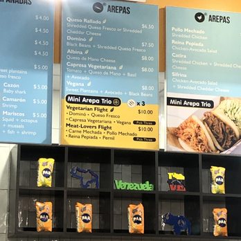 Arepa Zone - The large menu ! - Venezuelan Near Me - Washington, DC, District of Columbia Arepa Zone - The large menu ! - Venezuelan Near Me - Washington, DC, District of Columbia