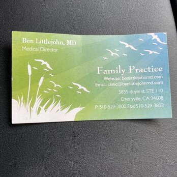 Ben Littlejohn III, MD - Family Practice Near Me - Emeryville, California