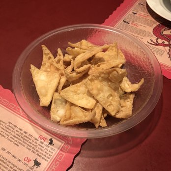 Dragon Garden - Complimentary fried wontons. - Chinese Near Me - North Attleboro, Massachusetts Dragon Garden - Complimentary fried wontons. - Chinese Near Me - North Attleboro, Massachusetts