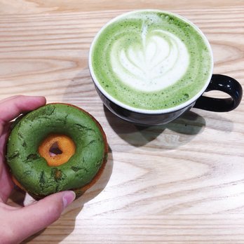 1951 Coffee Company - Matcha oat milk latte and matcha mochi doughnut (3rd culture bakery)-sooo yummy - Coffee & Tea Near Me - Berkeley, California 1951 Coffee Company - Matcha oat milk latte and matcha mochi doughnut (3rd culture bakery)-sooo yummy - Coffee & Tea Near Me - Berkeley, California