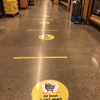 Wegmans - Very clear where is safe for everyone to be - Grocery Near Me - Depew, New York
