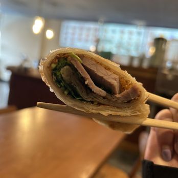 Old Gui Lin - B9. Beef rolled pancake - Chinese Near Me - Sacramento, California Old Gui Lin - B9. Beef rolled pancake - Chinese Near Me - Sacramento, California
