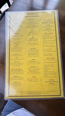 Menu photo 8 Pacífico New Haven, CT Menu photo 8 Pacífico New Haven, CT