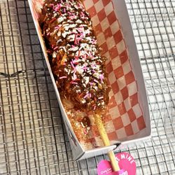 Chungchun Rice Hotdog - Valentine Promo Chocolate hotdog