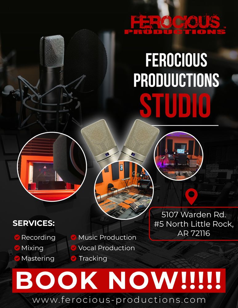 Ferocious Productions Studio - wedding in North Little Rock, AR