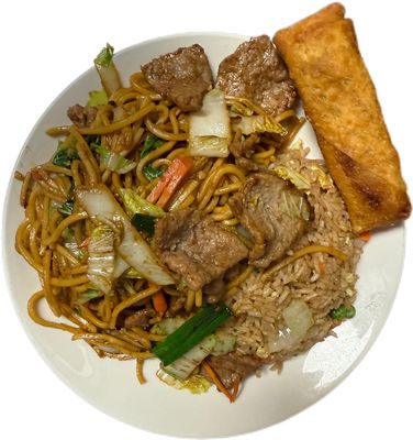 Hunan Chinese Restaurant buffet by null