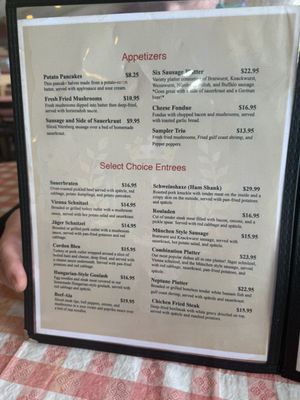 Menu photo 2 Little Germany Fort Worth, TX