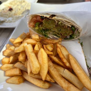 Mesopotamia Kitchen - Falafel wrap - Mediterranean Near Me - San Francisco, California