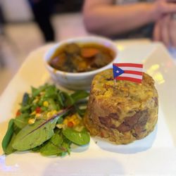 Made In PR Latin Cuisine Orlando - Mofongo Carne Guisada/Beef Stew