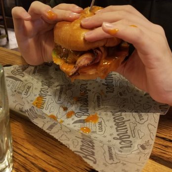 Bareburger - Plainview - The Supreme being eaten. - New American Near Me - Plainview, New York
