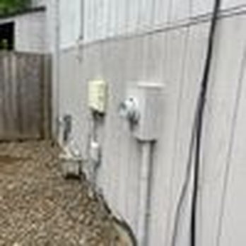 Golden Exterior Contracting - new siding, removed all devices and successfully reattached them - Siding Near Me