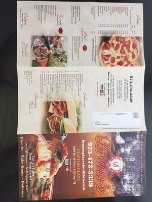Menu photo 5 Bruno's Pizza & Restaurant Clifton, NJ