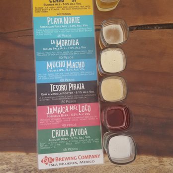 Isla Brewing Company - Free Flight of beer! - Breweries Near Me - Isla Mujeres, ROO Isla Brewing Company - Free Flight of beer! - Breweries Near Me - Isla Mujeres, ROO