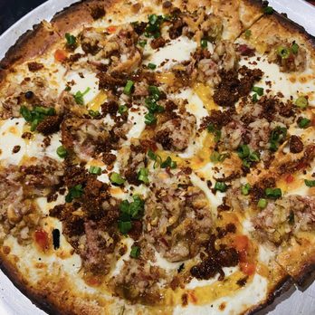 Nola Mia - Boudin Pizza - Love this when it comes out and even more as leftovers! - Pizza Near Me - Ponchatoula, Louisiana