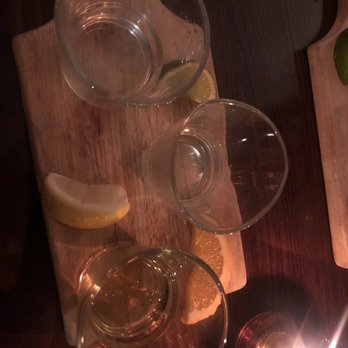 La Diagonal - Tequila flight - Bars Near Me - New York, New York
