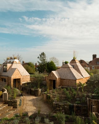 Photo of The Bell Inn - Wadhurst, ESX, GB. The bedroom lodges