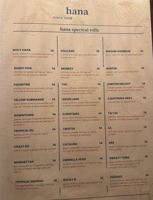 Menu photo 6 Hana Sushi Nazareth, PA Menu photo 6 Hana Sushi Nazareth, PA