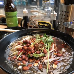 Sour & spicy soup - SOOOOO GOOD on this drizzly evening