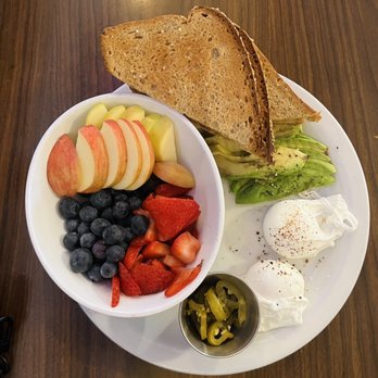 The Shop - Modified Americano with Fruit instead of potatoes, avocado instead of meat. - Breakfast & Brunch Near Me - Albuquerque, New Mexico