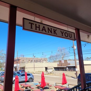 The Depeaux - a thank you sign on a building - Chicken Wings Near Me - Independence, Louisiana The Depeaux - a thank you sign on a building - Chicken Wings Near Me - Independence, Louisiana