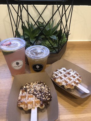 Sweet Waffles + Boba by null