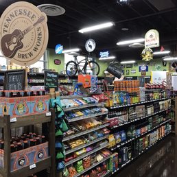 a grocery store with a variety of products a grocery store with a variety of products