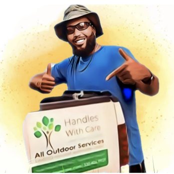 Handles With Care - a man giving a thumbs up - Lawn Services Near Me Handles With Care - a man giving a thumbs up - Lawn Services Near Me