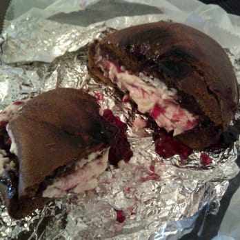 Andy’s Delicatessen - Cream cheese and jelly on updated pumpernickle bagel. - Delis Near Me - Middle Village, New York Andy’s Delicatessen - Cream cheese and jelly on updated pumpernickle bagel. - Delis Near Me - Middle Village, New York