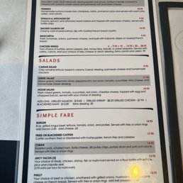Menu Menu