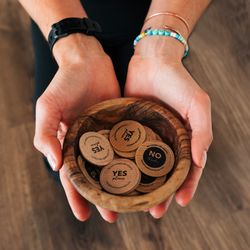 Consent tokens for yoga students to communicate their boundaries with the instructor
