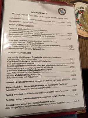Menu photo 5 Apfelwein Wagner Frankfurt, HE