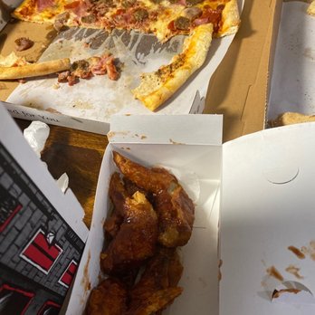 Naples Pizza - a half eaten pizza and a half eaten chicken - Pizza Near Me - Roselle, New Jersey Naples Pizza - a half eaten pizza and a half eaten chicken - Pizza Near Me - Roselle, New Jersey