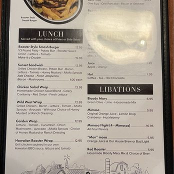 Rooster’s Cafe - Breakfast & Brunch Near Me - Cody, Wyoming