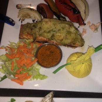 Cedars - My homeboy got the stuffed salmon. He liked it - Lebanese Near Me - Wallington, New Jersey