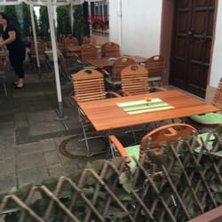 Schönberger Hof - Der Biergarten.