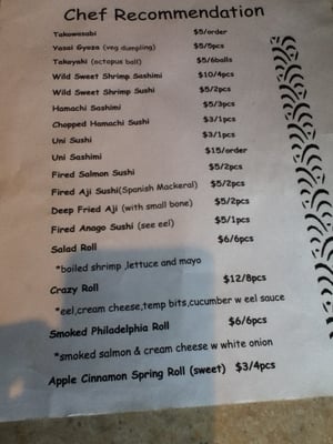 Menu photo 8 Kawa Sushi Toronto, ON