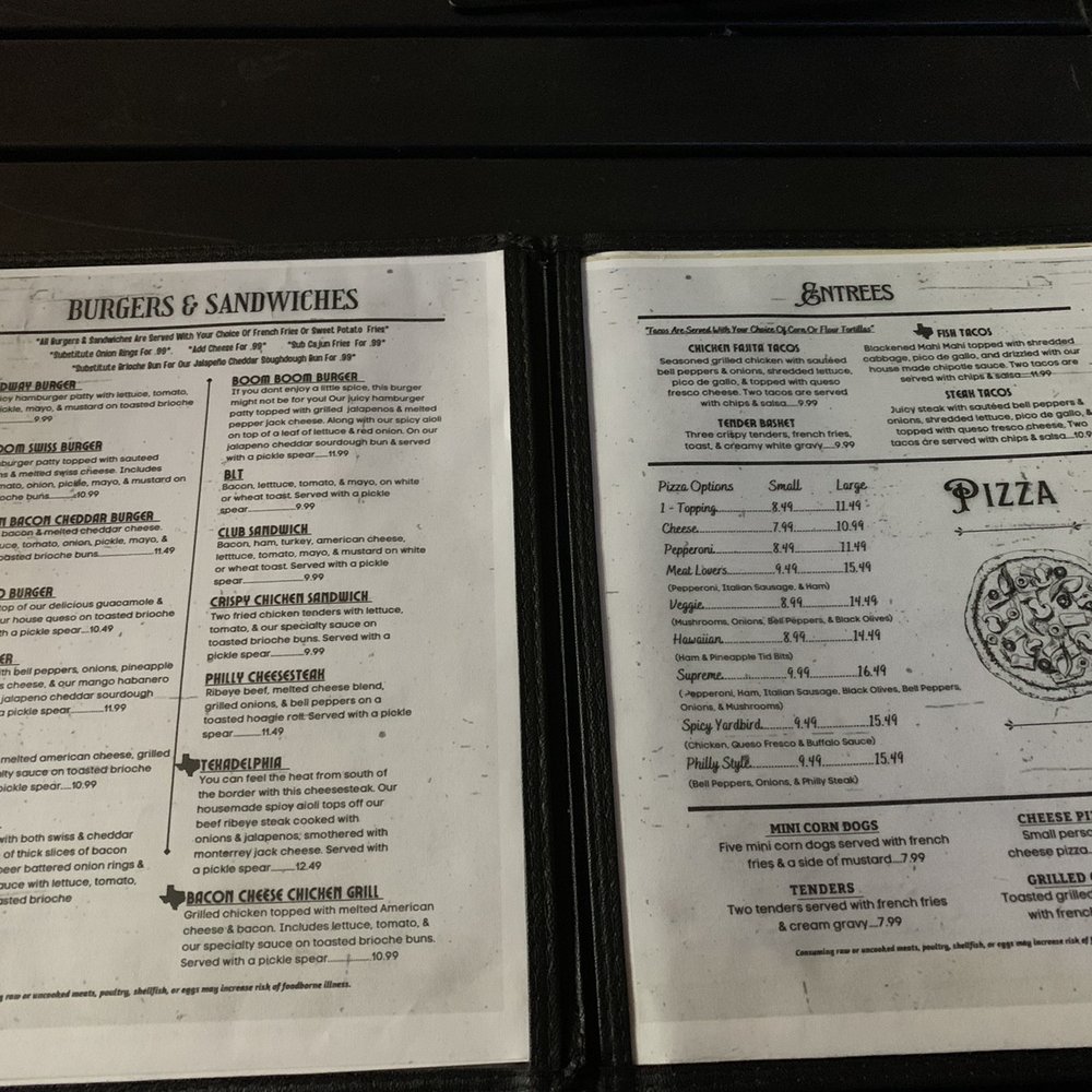 Broadway Bar & Grill - Menu - Bars Near Me - Nordheim, Texas Broadway Bar & Grill - Menu - Bars Near Me - Nordheim, Texas