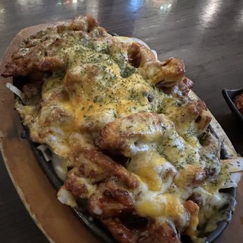 ZZAN - Sweet and spicy chicken with cheeseeeeee!!! So flavorful - Korean Near Me - San Francisco, California ZZAN - Sweet and spicy chicken with cheeseeeeee!!! So flavorful - Korean Near Me - San Francisco, California