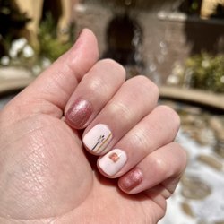 Hush Beauty Lounge - Nails by Vernice. So cute! Exactly what I asked for, Thank you!