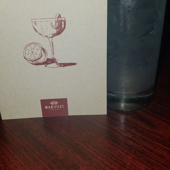 Manifest - Vodka cucumber with lime and tonic $10 - Coffee & Tea Near Me - Honolulu, Hawaii