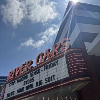 The River Oaks Theatre - The marquee. - Cinema Near Me - Houston, Texas The River Oaks Theatre - The marquee. - Cinema Near Me - Houston, Texas