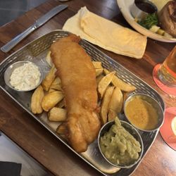 The Cobbles - Half size fish and chips