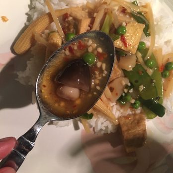 Thai Bistro - Perfect little shroom baby corn dish - Thai Near Me - Littleton, Colorado Thai Bistro - Perfect little shroom baby corn dish - Thai Near Me - Littleton, Colorado