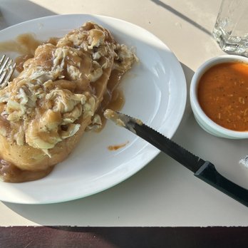 Melissa's MisSteak - Hot Turkey and tomato Parmesan soup - Steakhouses Near Me - Banff, Alberta