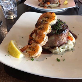 Tidal Raves - Filet with shrimp - New American Near Me - Depoe Bay, Oregon Tidal Raves - Filet with shrimp - New American Near Me - Depoe Bay, Oregon