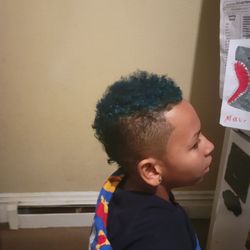 Candys Hair Care - Kathy! Thank u so much! My son loves his blue Mohawk!!!