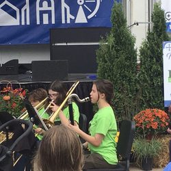 Nativity of Our Lord Catholic School - The band, Bass Clarinet.