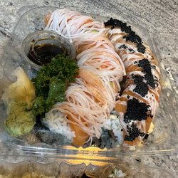 Happy Salmon - Mmmm happy salmon take out